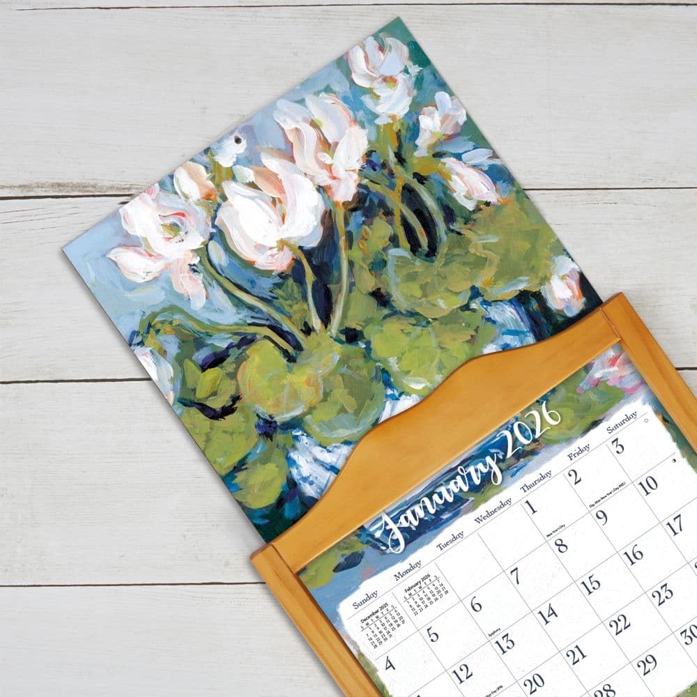 Lang, Gallery Florals - Calendario de pared 2026 de Susan Winget