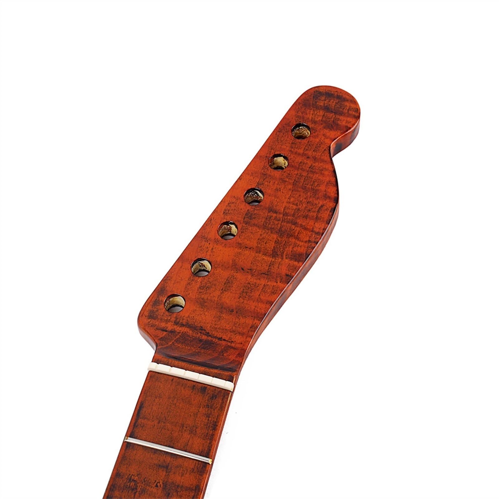 Klon Uniwersalny Gitara Szyja Elektrycznej, 21 Progów Niewykończony Zamiennik Szyja Do Gitary Do Montaż Gitary Szyja Gitarowa Akcesoria
