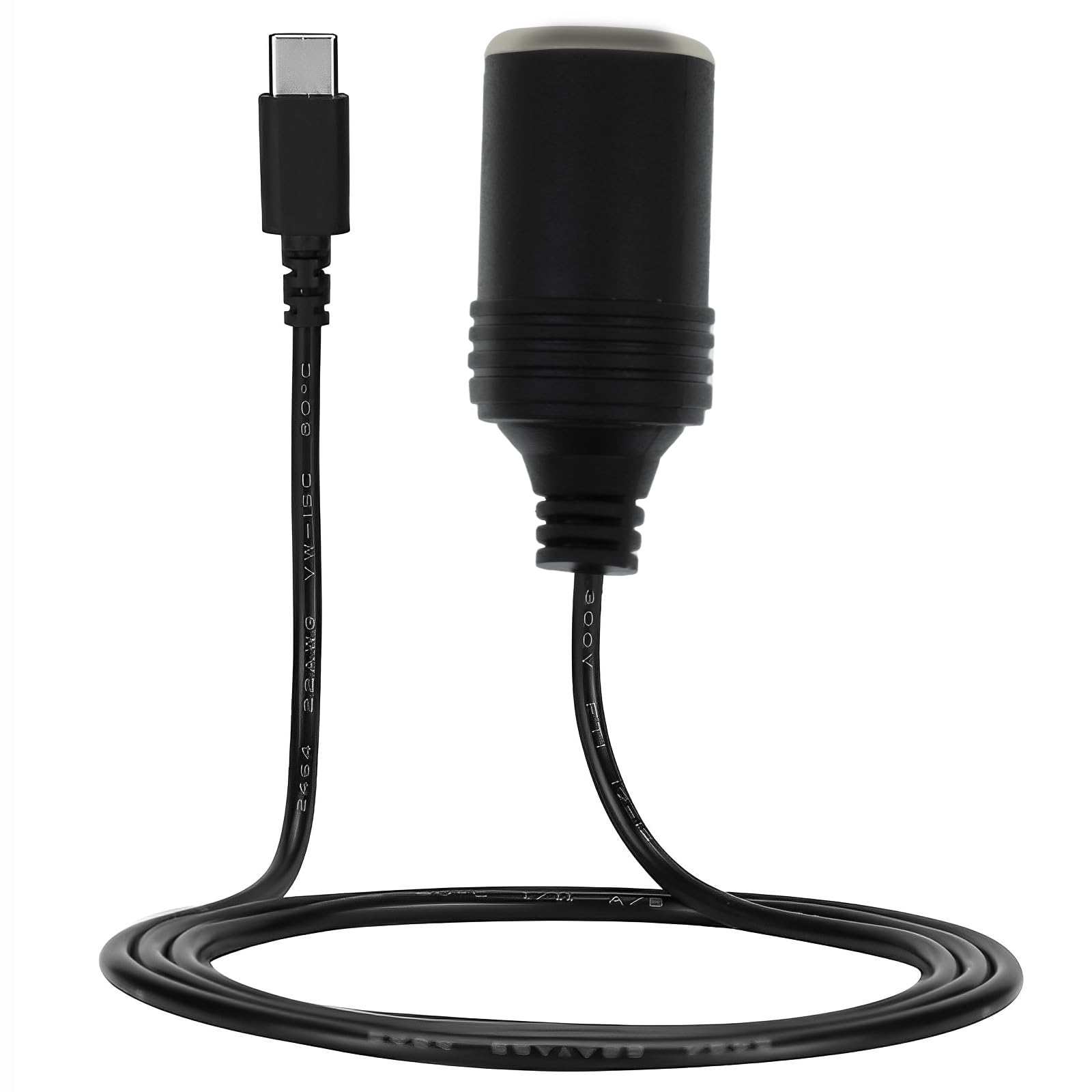 Amazon.com: 12V 3A 36W Max USB-C to Cigarette Lighter Adapter, PD Required  for Maximum Output – Type-C Power Converter for GPS, Smart Rearview  Mirrors, Car DVRs, Driving Recorder, Car LED Strips, E-Dog :