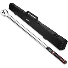 VANPO Digital Torque Wrench 3/4-Inch 22.1-442.5 Ft-Lb, for Trucks
