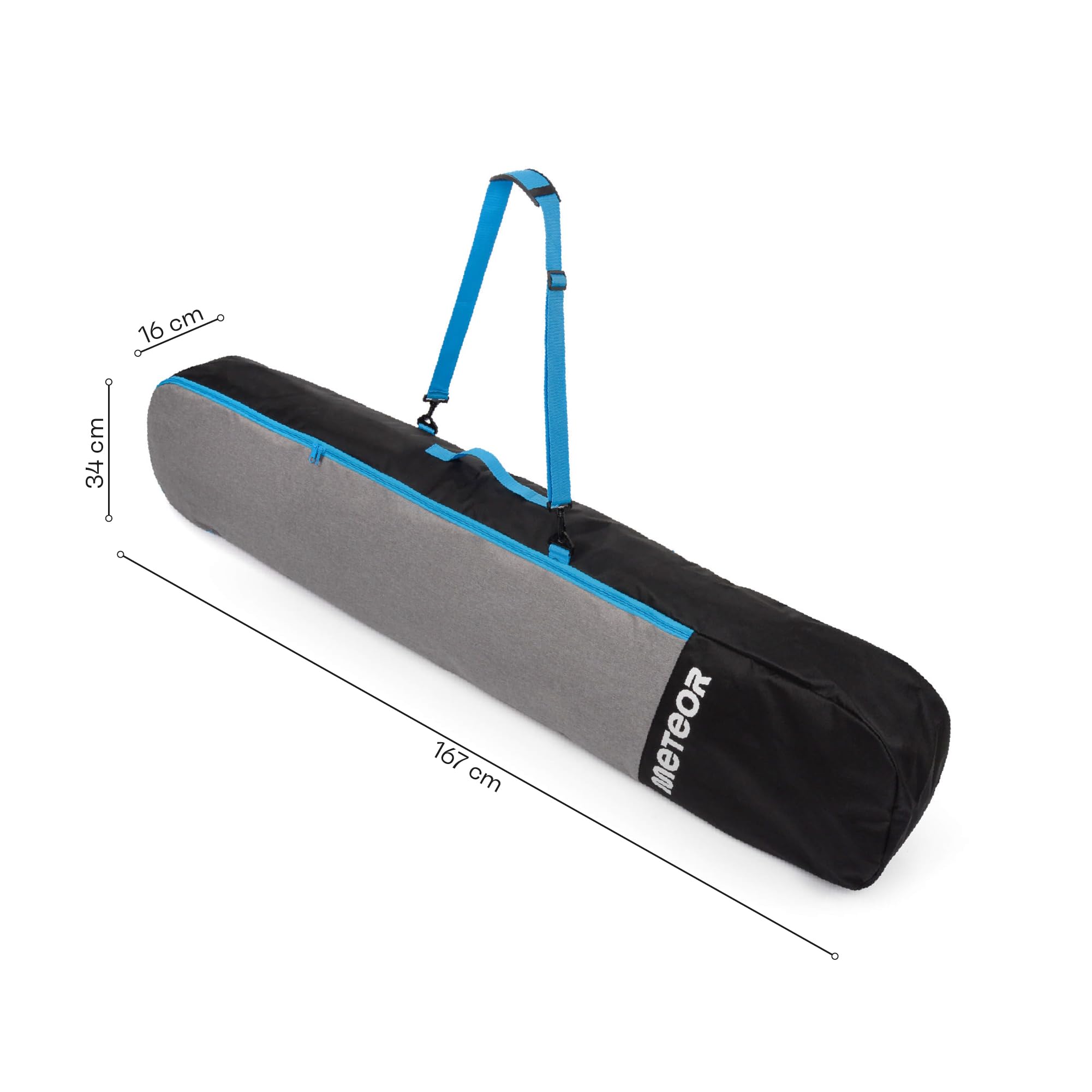 Meteor Funda Snowboard Cubierta Tabla Bolsa Tablas Snowboarding Mujer Hombre Mochila Board Surf