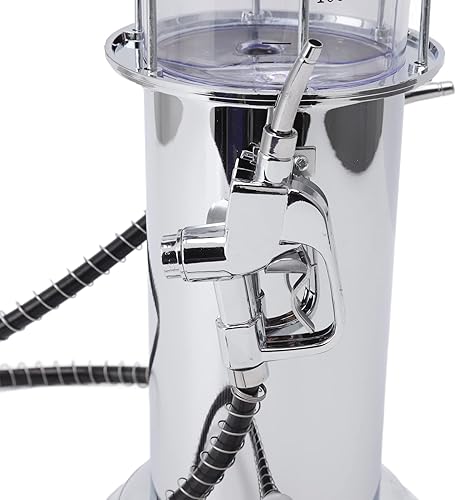 Miniatura 5 de Tyenaza Dispensador de licor, Barra dispensadora de cerveza Metal Doble Pistola Bomba de Gas Boquilla Cerveza Vino Dispensador de Licor de Soda