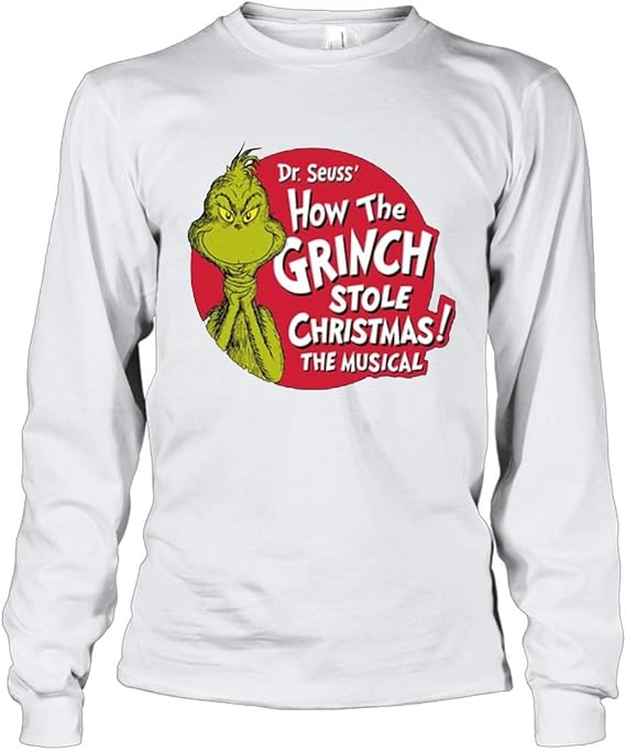 Amazon.com: How The Grinch Stole Christmas T Shirt Make It Snow ...