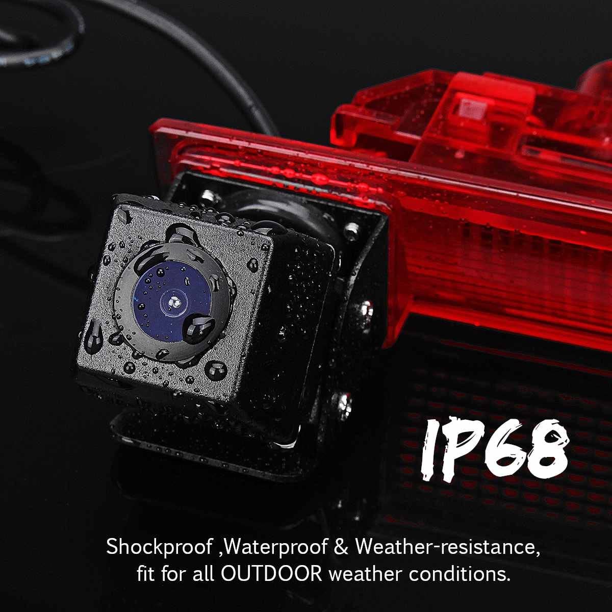 Supporto Per Terza Luce Freno, Telecamera Posteriore Per VW Caddy 3-2003 - Lintech