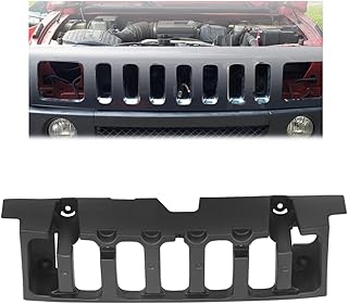KUAFU Front Grille Support Bracket Compatible with 2006-2010 Hummer H3 2009-2010 Hummer H3T Replacement for HU1207100 15834198 Internal Grille Bracket Grill