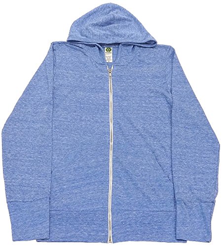 ECO ZIP UP PARKER(エコ薄手ジップパーカー) (ＸＳサイズ, ＢＬ（ブルー）)