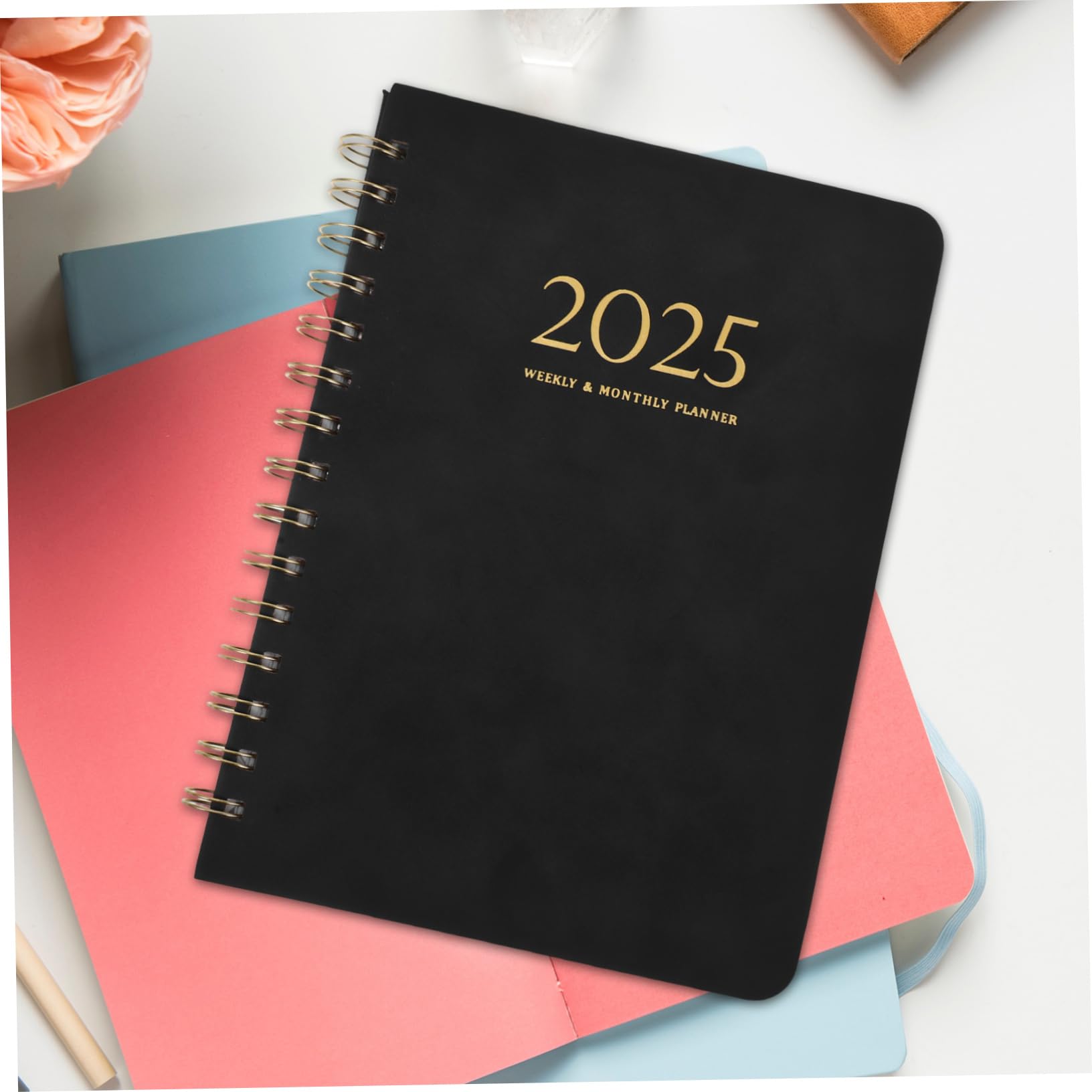Happyyami Notizbuch Mit Wochenplaner Monatlichem Kalenderplaner Und Budgetnotizbuch Wochenplaner Mit Tagesplaner-notizblock Und Agenda-notizblock Zeitplan-notizbuch Aus Papier Mit Trocken