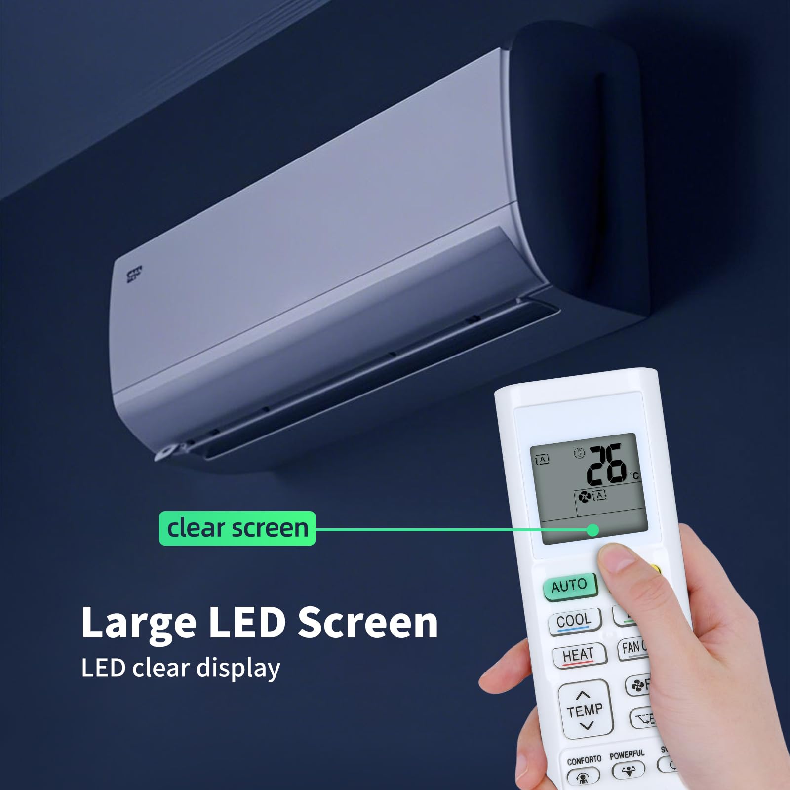 Amazon.com: PZL New AC Remote for DAIKIN Air Conditioner Remote