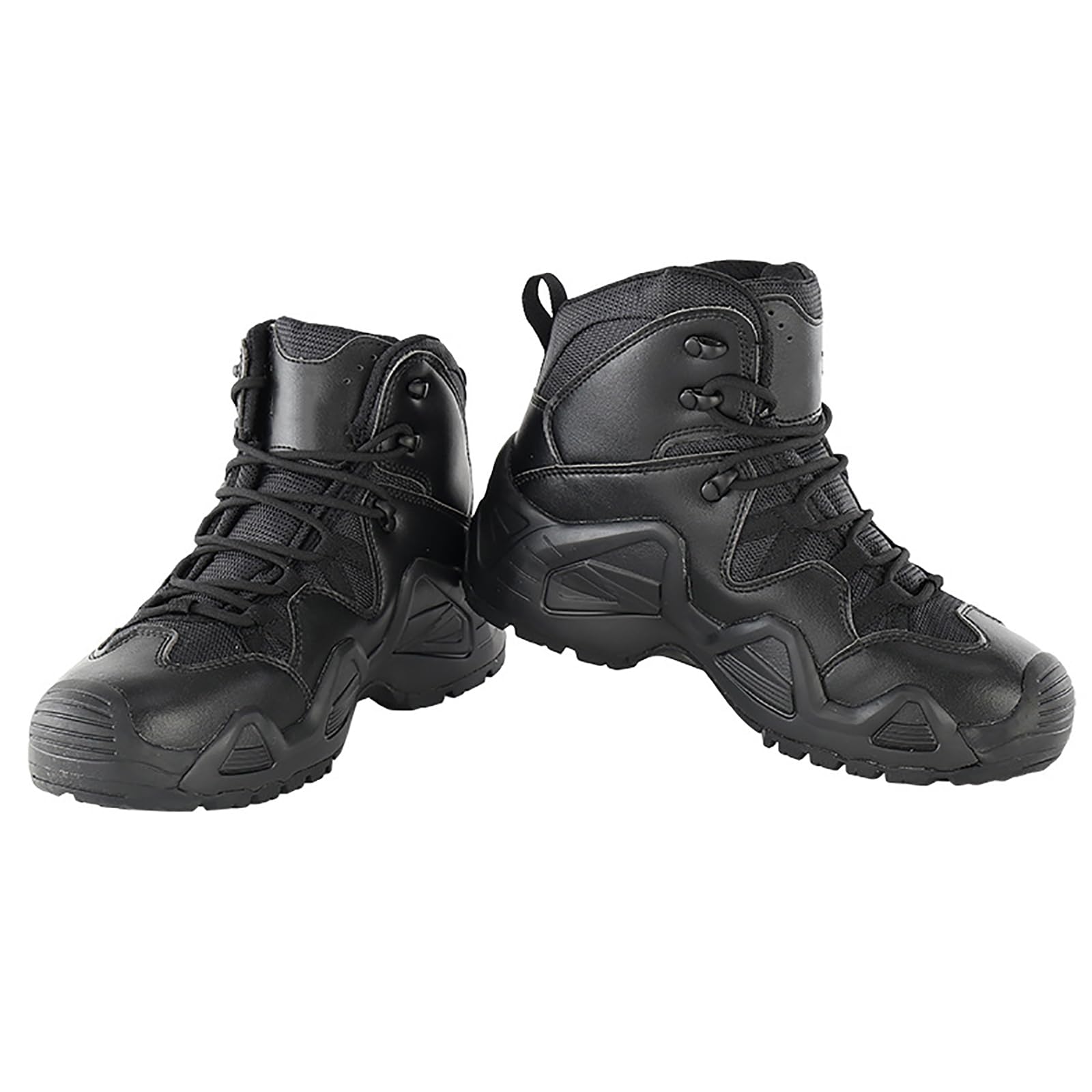 Taktyczne buty bojowe, Męskie taktyczne buty turystyczne wielokolorowe 39-45 EU(Black,43 EU)