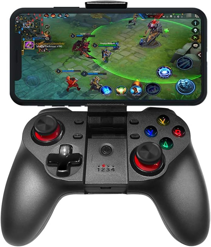 CHENGDAO Mobile Smartphone Gaming Controller Wireless Compatible iPhone,iPad,iOS,Android,Tablet - V018