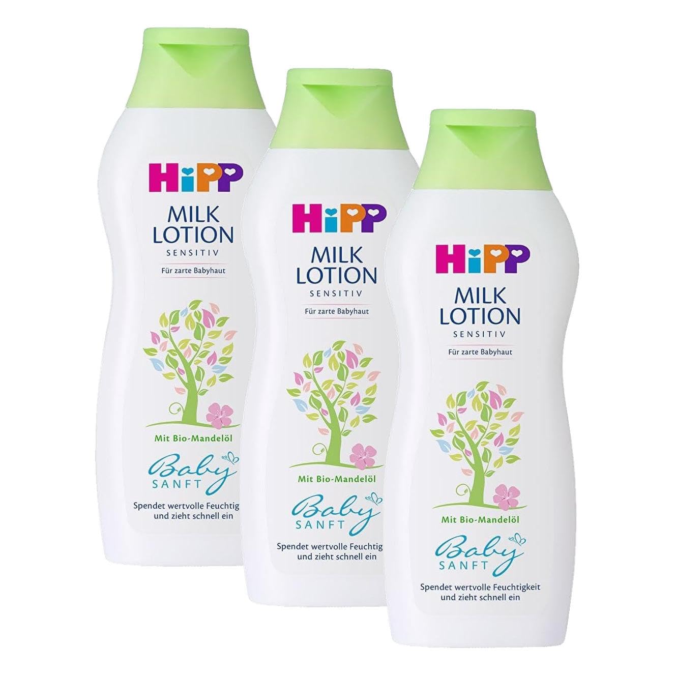 HiPP BABYSANFT Vücut Losyonu 350 ml (3 paketi)