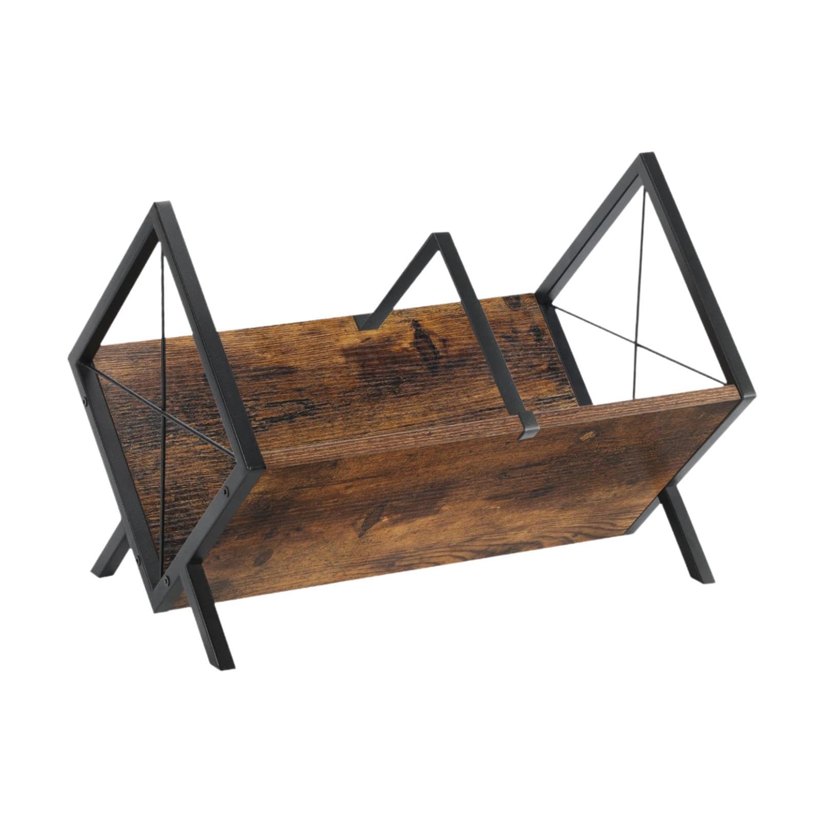 MERISHOPP Vinyl Record Display Holder Desktop Magazine Rack for Bedroom Garage Picture-picture-14