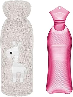 LATTCURE 湯たんぽ 注水式 ゆたんぽ 850ML お湯入れ かわいいカバー付き 柔らか 肩足腹対応 疲れ緩和 生理期 秋冬寒さ対策