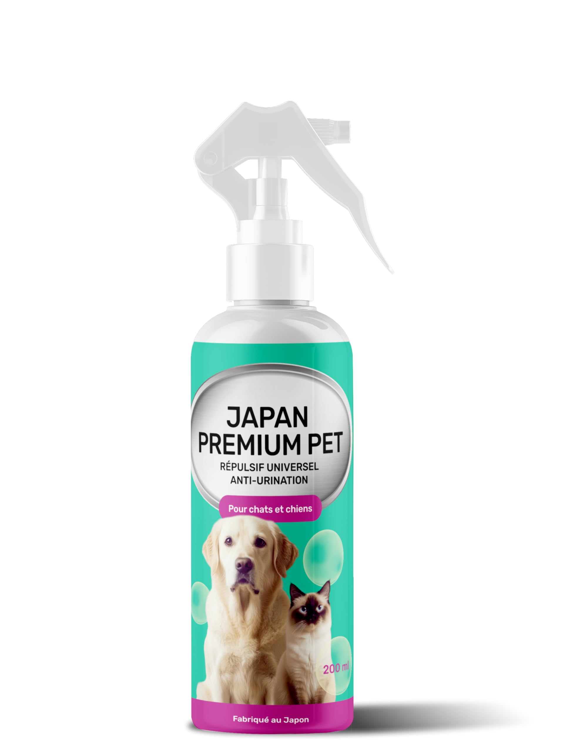 Spray Anti-Pipi pour Chiens et Chats | Spray Répulsif pour Chats | Spray Dissuasion pour Chiens | Répulsif Chat Intérieur | Empêche les Chiens d’Uriner à la Maison | Spray Anti-Pipi 200 ml
