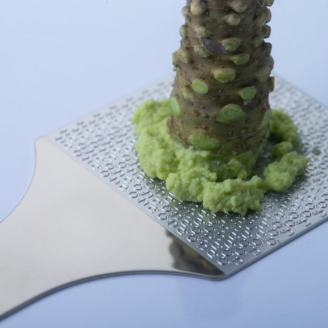 Amazon | 本わさび専用おろし板 鋼鮫レギュラー わさびおろし わさび