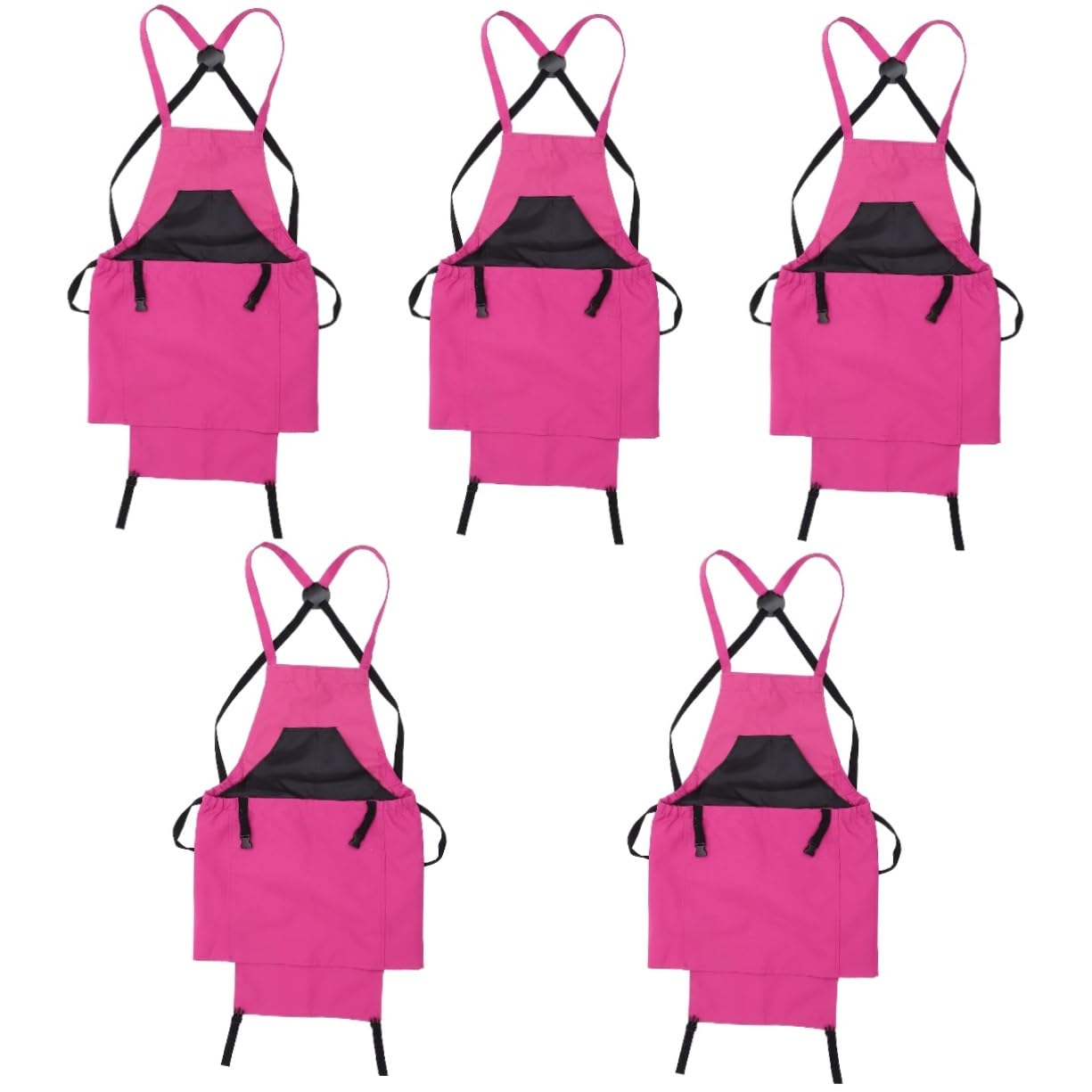 Mikikit 5pcs Horticultural Harvesting Apron Fruit Picking Bag Garden Supply Storage Apron Lightweight