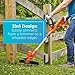BLACK+DECKER String Trimmer Weed Wacker with Auto Feed Weed Eater, 6.5-Amp, 14-Inch (BESTA510)