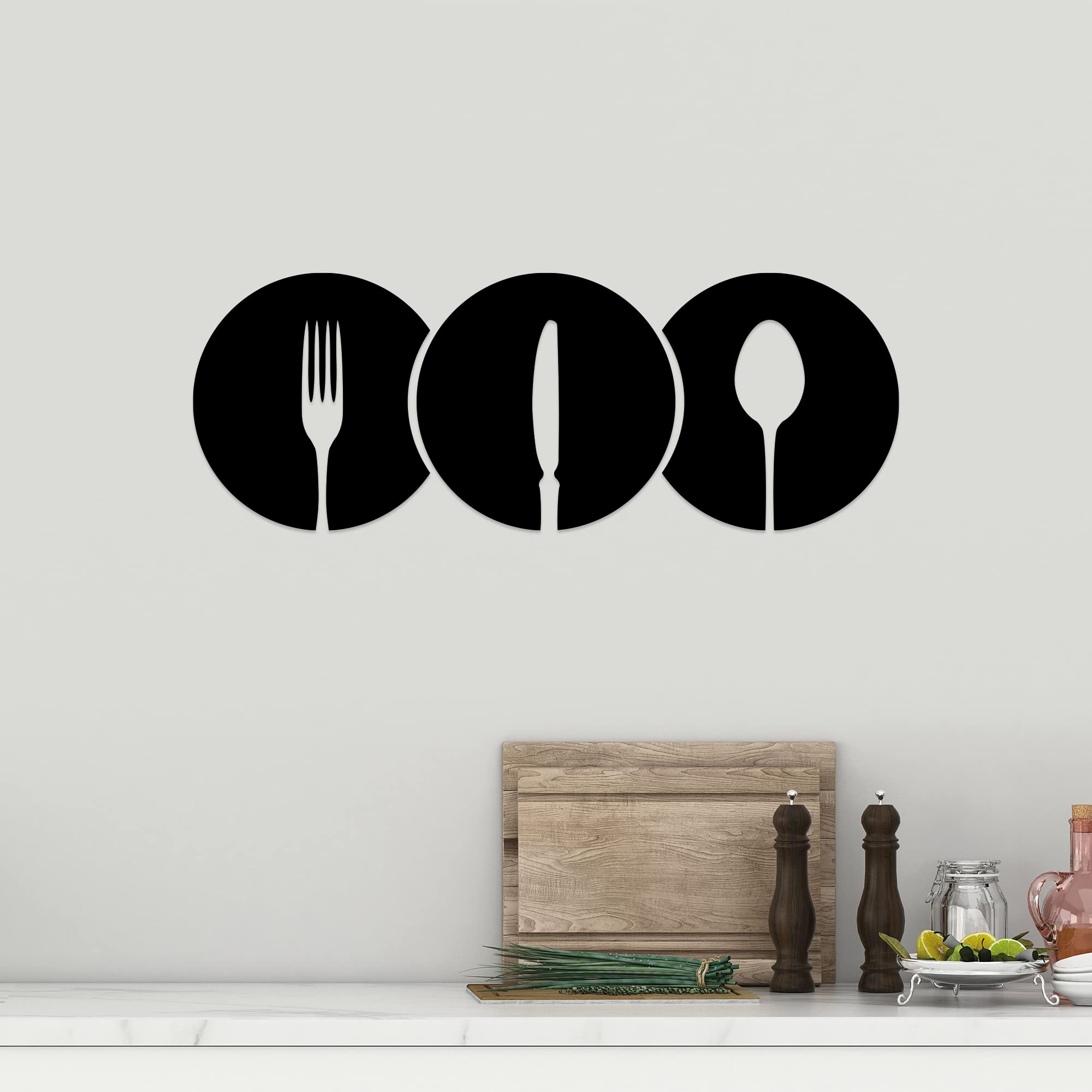 DIGU Kitchen Decor, Kitchen Wall Decor, Perfect Home & Kitchen Gift, Kitchen Sign, Kitchen Decorations, Kitchen Signs Wall Decor, Wood Wall Art, Kitchen Decor and Accessories