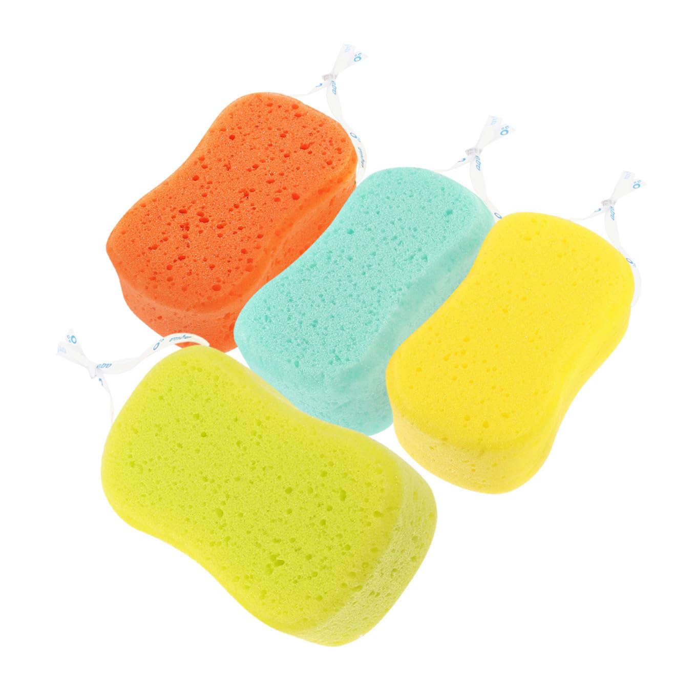 Ipetboom 12piezas Esponjas Exfoliantes De Lufa Natural Pack De Almohadillas De Para Hombres y Mujeres y Eficaz Para Limpieza Corporal y Masaje Mezclados