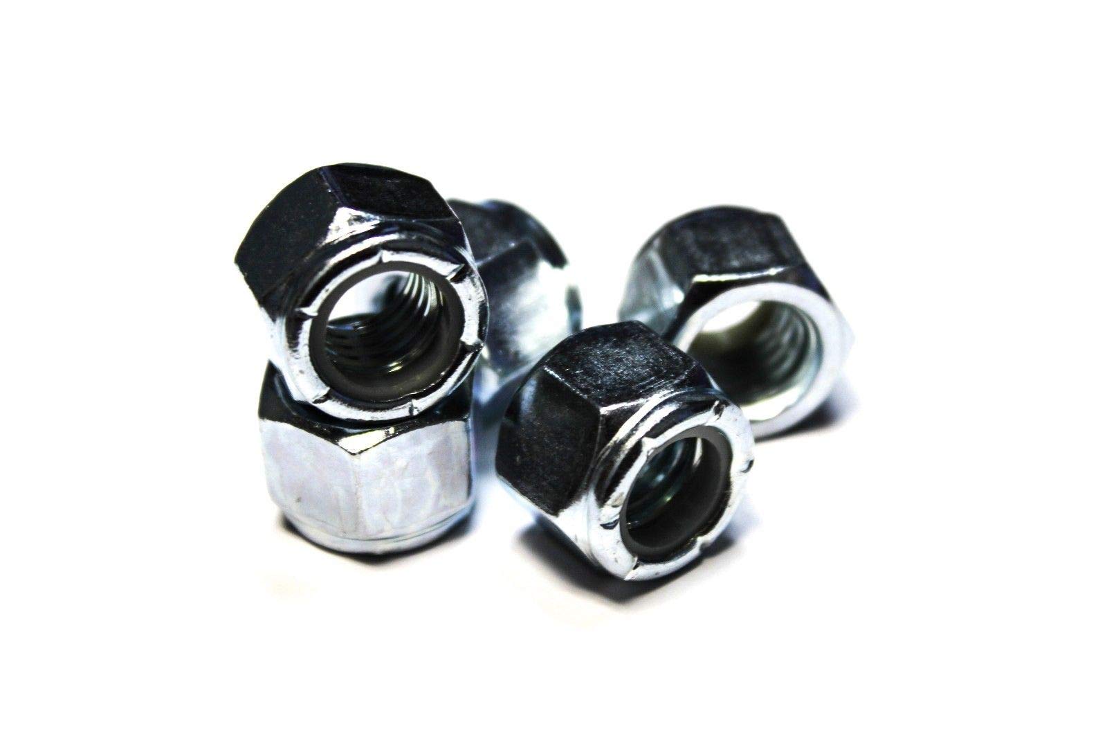 Dadi Bloccaggio Nylon 7/16-20 Grado 8 Zincati Gialli Lotto Di 10 - Foto 9