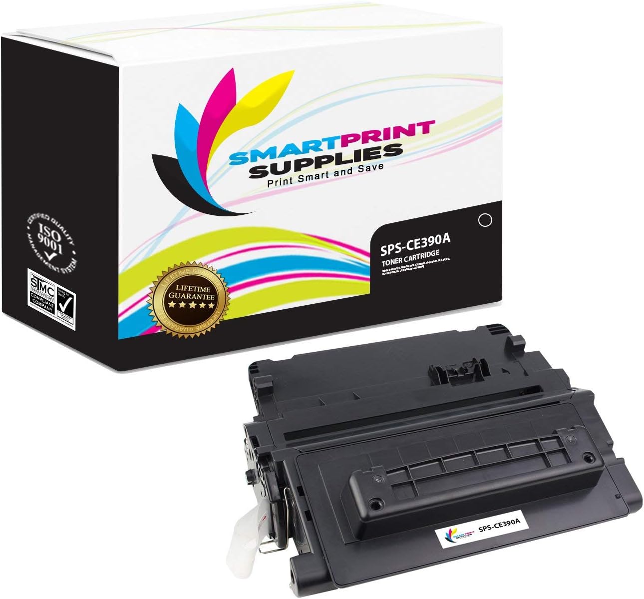 Compatible 90A CE390A Black Toner Cartridge Replacement for HP LaserJet 600 M4555 M601 M602 M603 Printers (10,000 Pages)