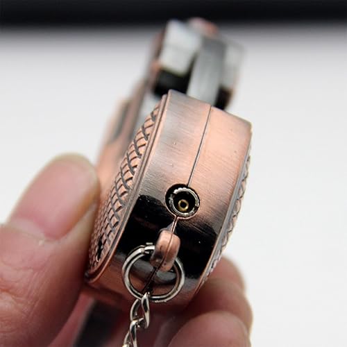 Miniatura 3 de Lindo encendedor divertido, gran regalo de broma, llama suave, encendedor de butano recargable, novedad ajustable, novedad de la suerte, encendedor