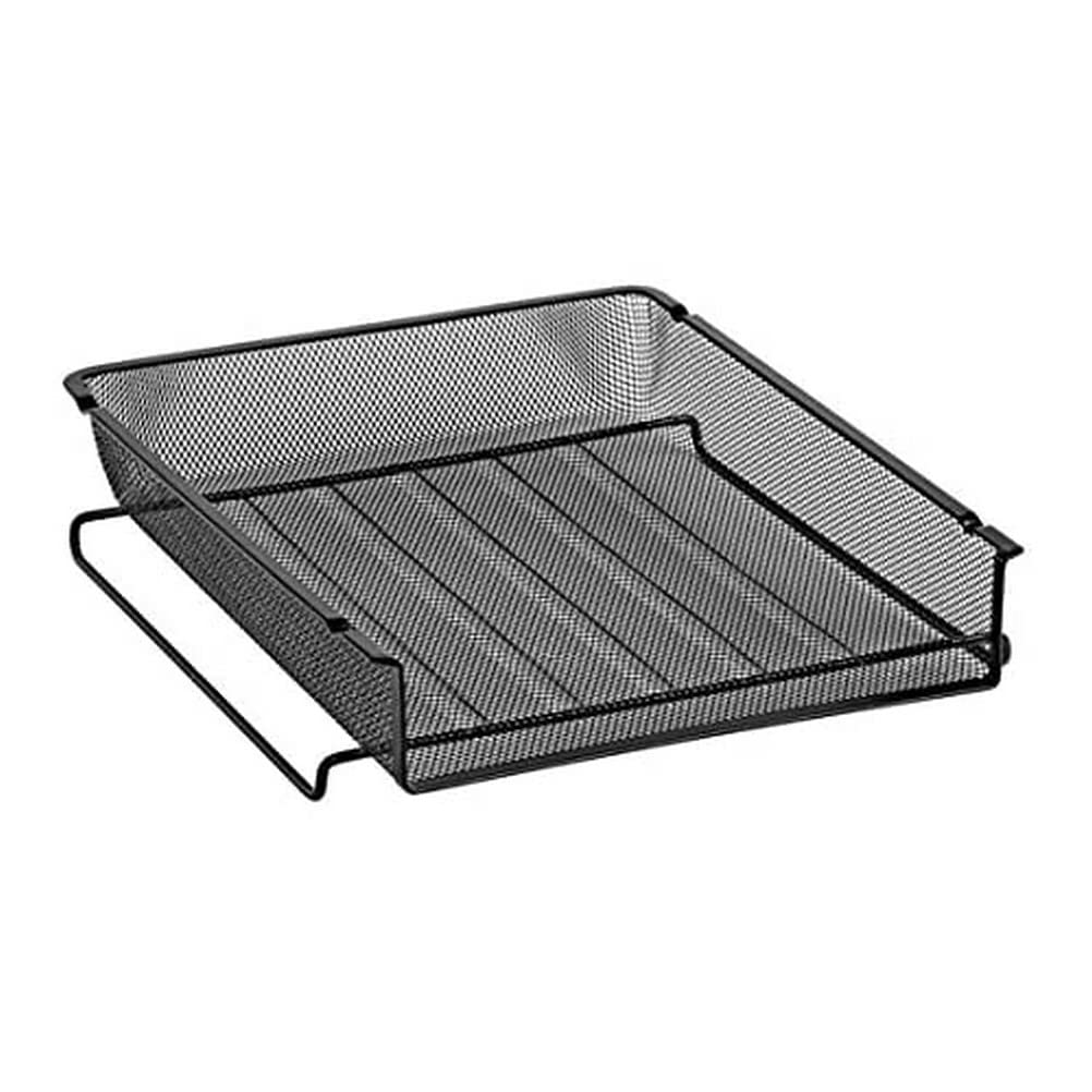 Eldon 22211 Rolodex Mesh Stackable Front Load Letter Size Tray, Wire