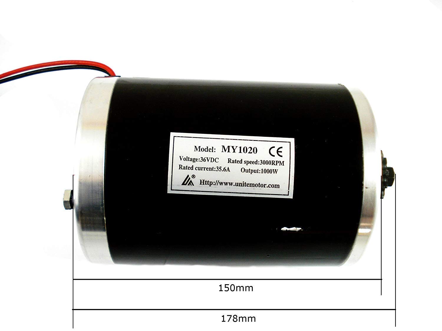 E Scooter/RC HMParts Elektro Motor - 36V - 1000W - 2800RPM - MY1020