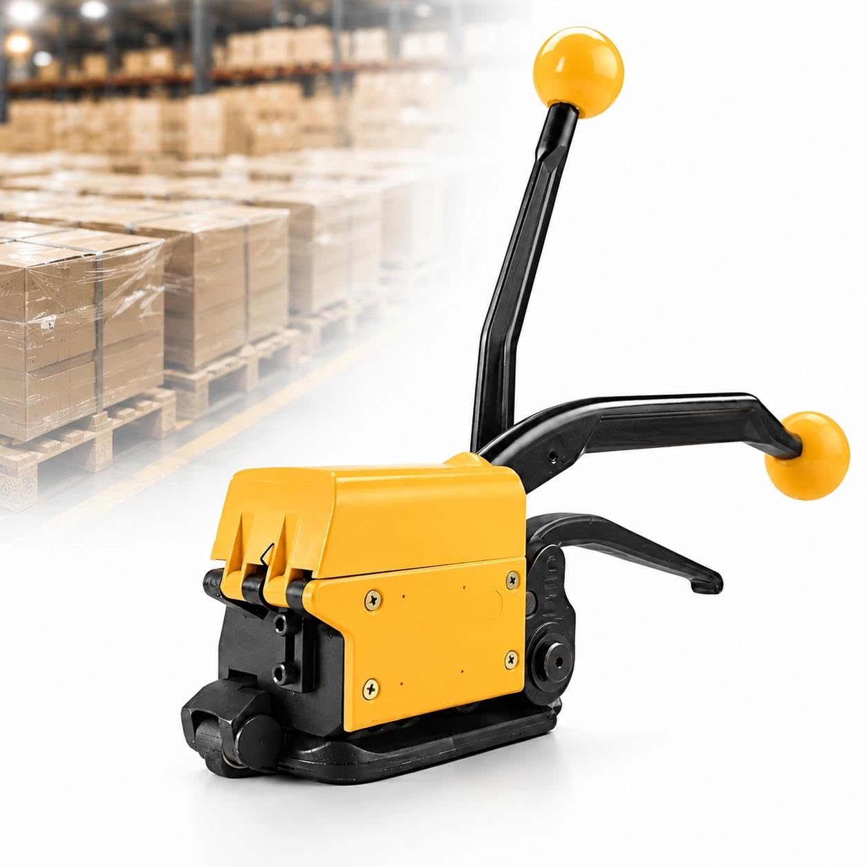 Machine à outils de cerclage en acier métallique