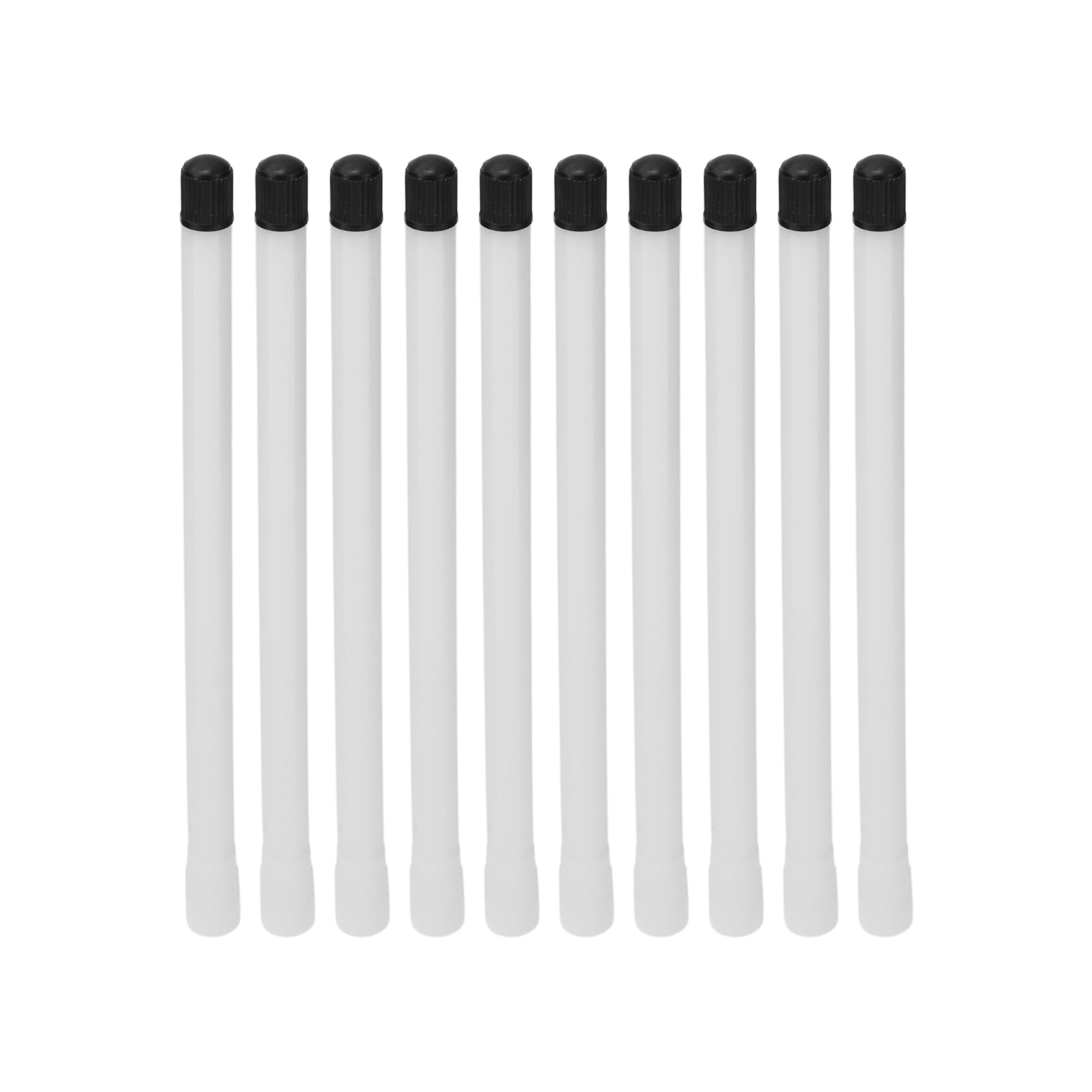 10pcs 180mm Tire Valve Extension Universal Plastic 180 Degree Tyre Valve Inflation Adapter for Car Motorcycle RV Truck Bike
