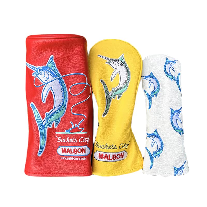 Amazon | MALBON GOLF マルボンゴルフ ヘッドカバー Buckets City  