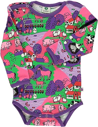Body LS Småfolk Farm vêtements bébés tout-petits combinaisons manches longues