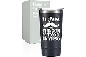 Onebttl Regalo Para Papa, Stainless Steel Tumbler with Lid