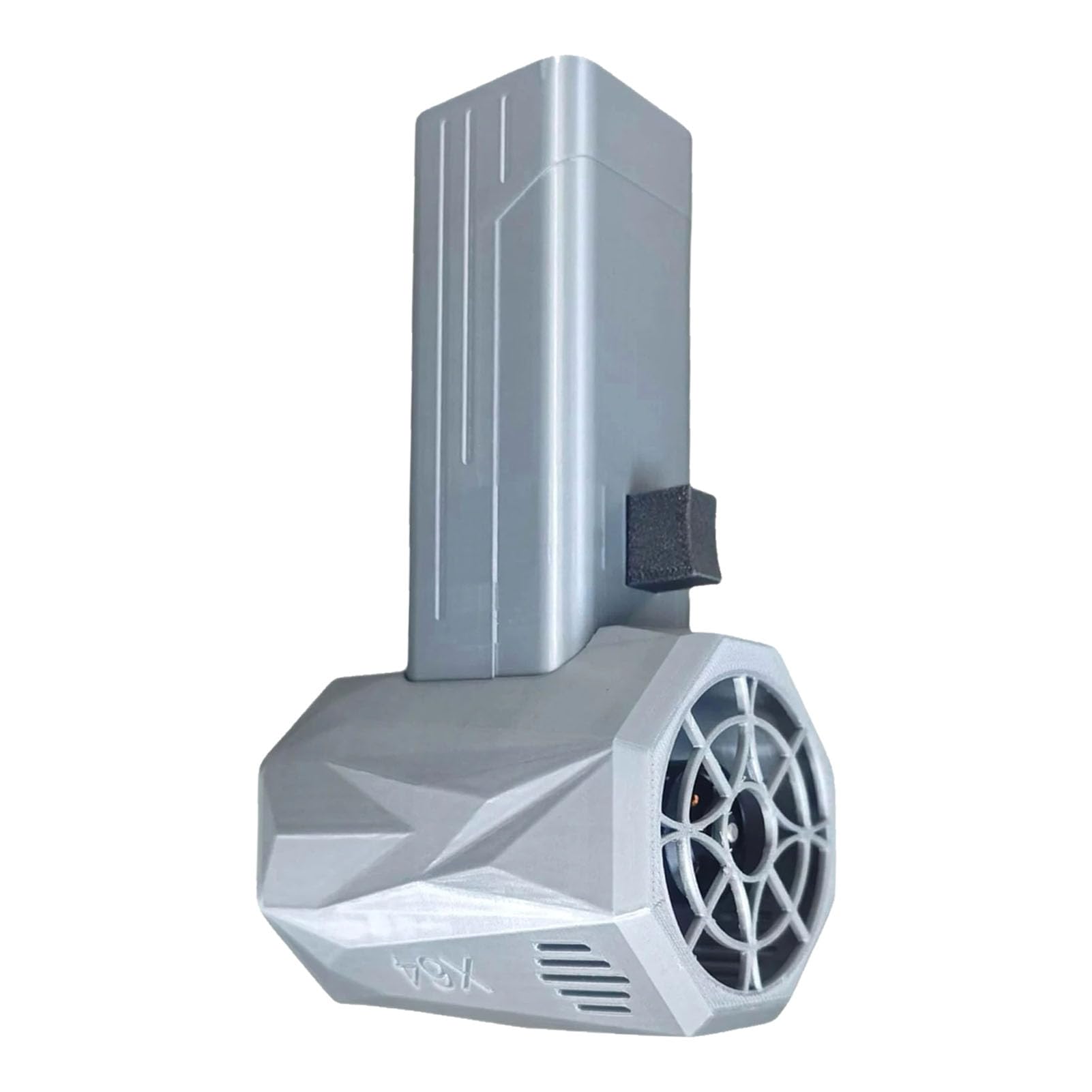 Soplador de Secado por Chorro para Coche, minisecador Turbo Potente, turboventilador de 22W, Carga rápida, 240 km/h, X64 Pro, 64mm (Plata)