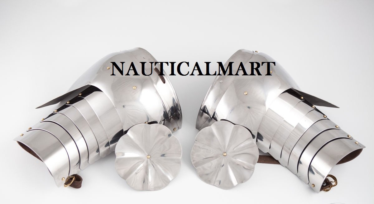 Medieval Knight Plate Armor Pauldrons