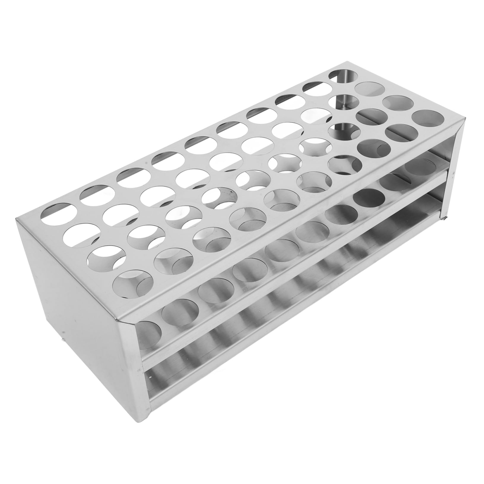 Mobestech 3stücke Reagenzglasgestell Aus Edelstahl Stabiler Test Tube Rack Für Laborversuche Vielseitiger Für Rohre Bis Leicht Und Tragbar Hitzebeständig Und Pflegeleicht