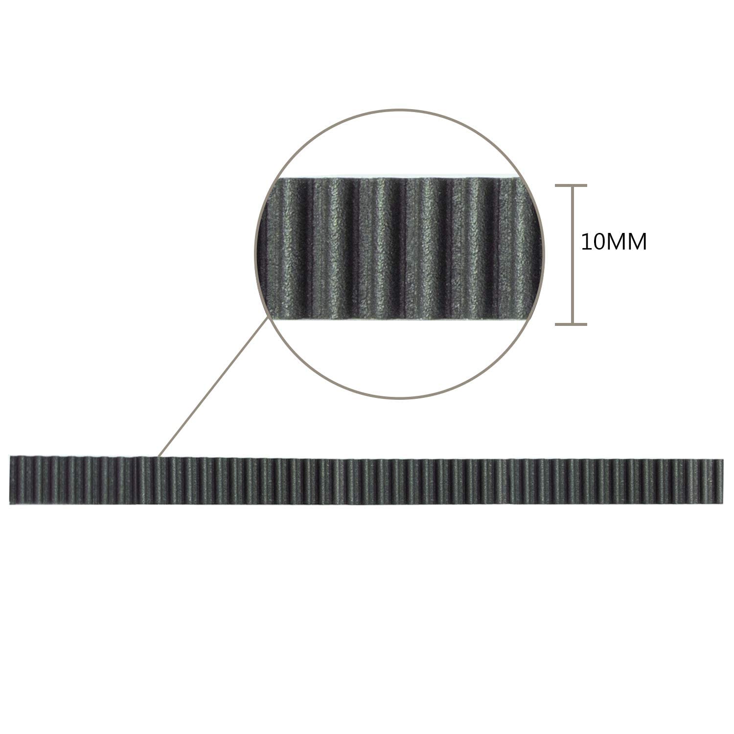 Zeelo 5M GT2 Timing Belt 10mm Width + 6pcs 20 Teeth 5mm Bore Timing Pulley Wheel + 4pcs 20 Tooth Bore 5mm Idler+4pcs Tensioner Spring Torsion,for 3D Printer — Amazon image 2