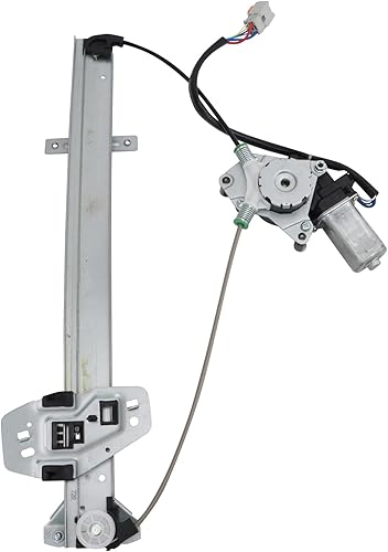 Miniatura 47 de TRQ Regulador y motor de ventana eléctrica del lado del conductor, parte trasera izquierda, compatible con Ford Escape 2008-2012, Mazda Tribute
