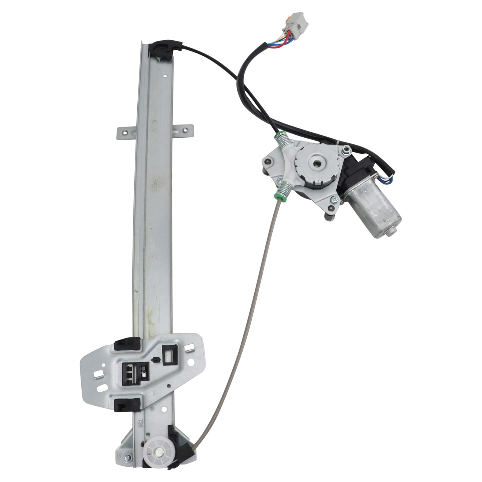 TRQ Front Left Power Window Regulator &amp; Motor Assembly Drivers Side