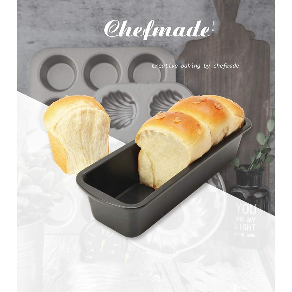 Torta di stampo antiaderente Long Tipo di Toast Mold Fruit Bar Pound Cake Toast stampo solido di fondo Formaggio del pane stampo Mold