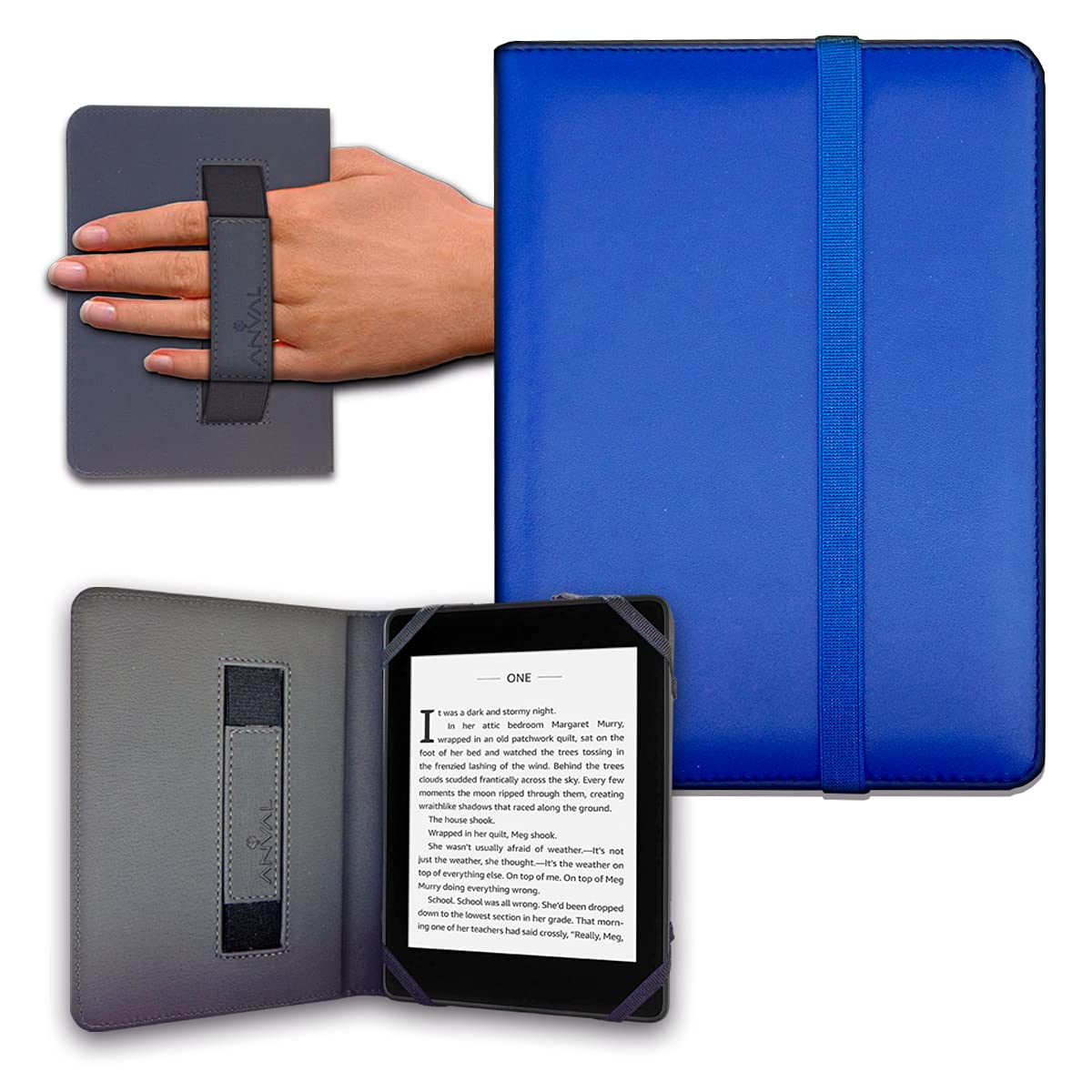 Funda para Libro electrónico eReader eBook de 6 Pulgadas - Kobo, Woxter, Tagus, BQ, Energy, SPC, Inves, Papyre, Wolder, Nolim - 6" Universal - elástico (173) — view 32
