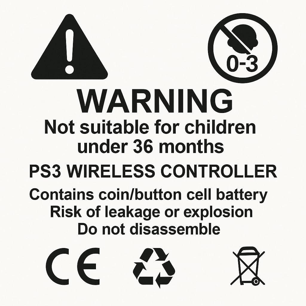 edgivet Controller wireless PS3 compatibile con console e PC | Vibrazione e joystick di precisione (Camouflage)