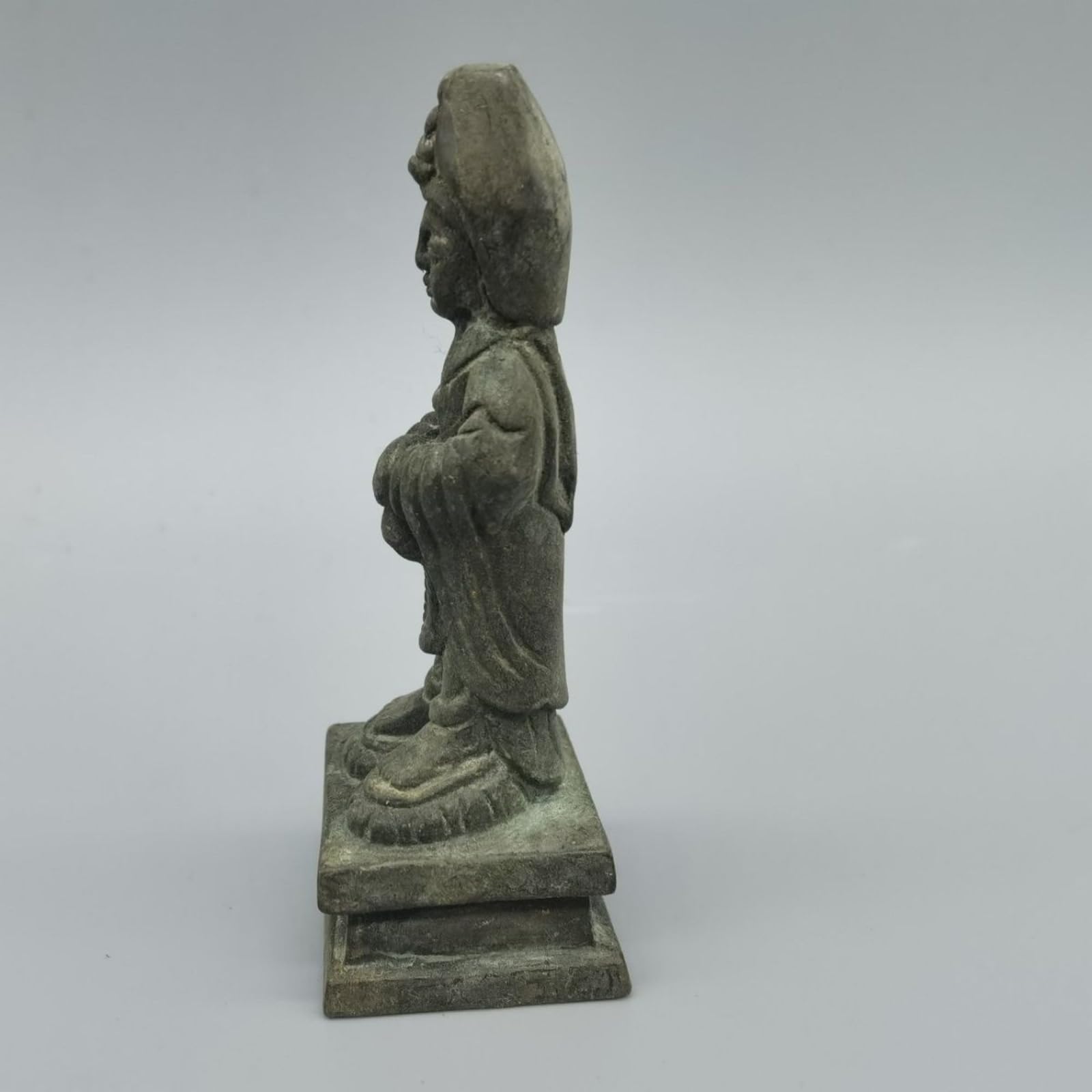 Antique Collection - Estatua de Buda, 9 cm / 3.5in, adorno de