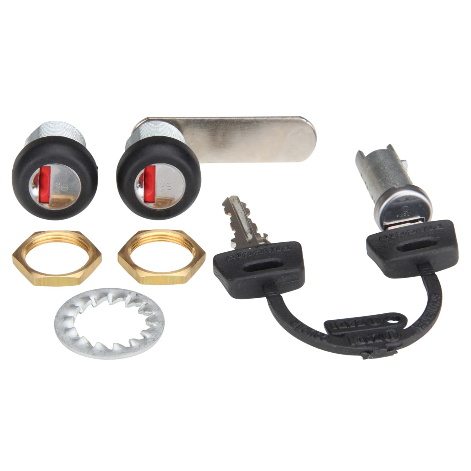 Kit de serrure pour Piaggio Ape 50 - Serrure de porte et serrure d'allumage Zadi - Qualité supérieure - 565368