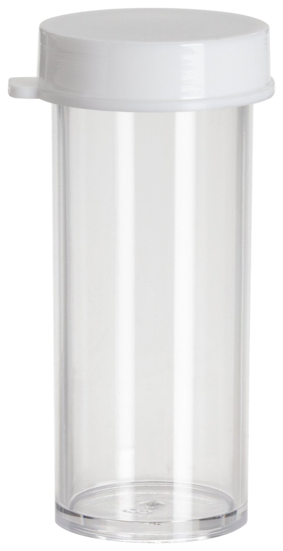 Photo 1 of SP Bel-Art Snap Cap Styrene Vials; 3 dram (11ml), PE Cap (Pack of 144) (F17575-0003) Made in USA