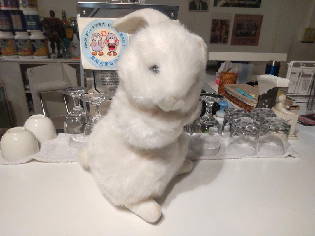 Amazon.co.jp: 日本製80年 ビンテージ アバンセ ウサギ ぬいぐるみ