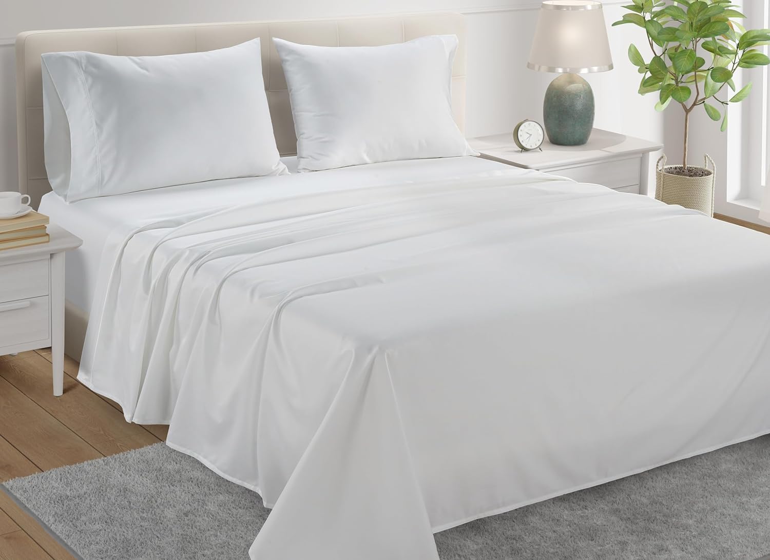 CHATEAU HOME COLLECTION Queen and King Sheet Set Combo Egyptian Cotton Sheets King Size Sets Queen Sheets for