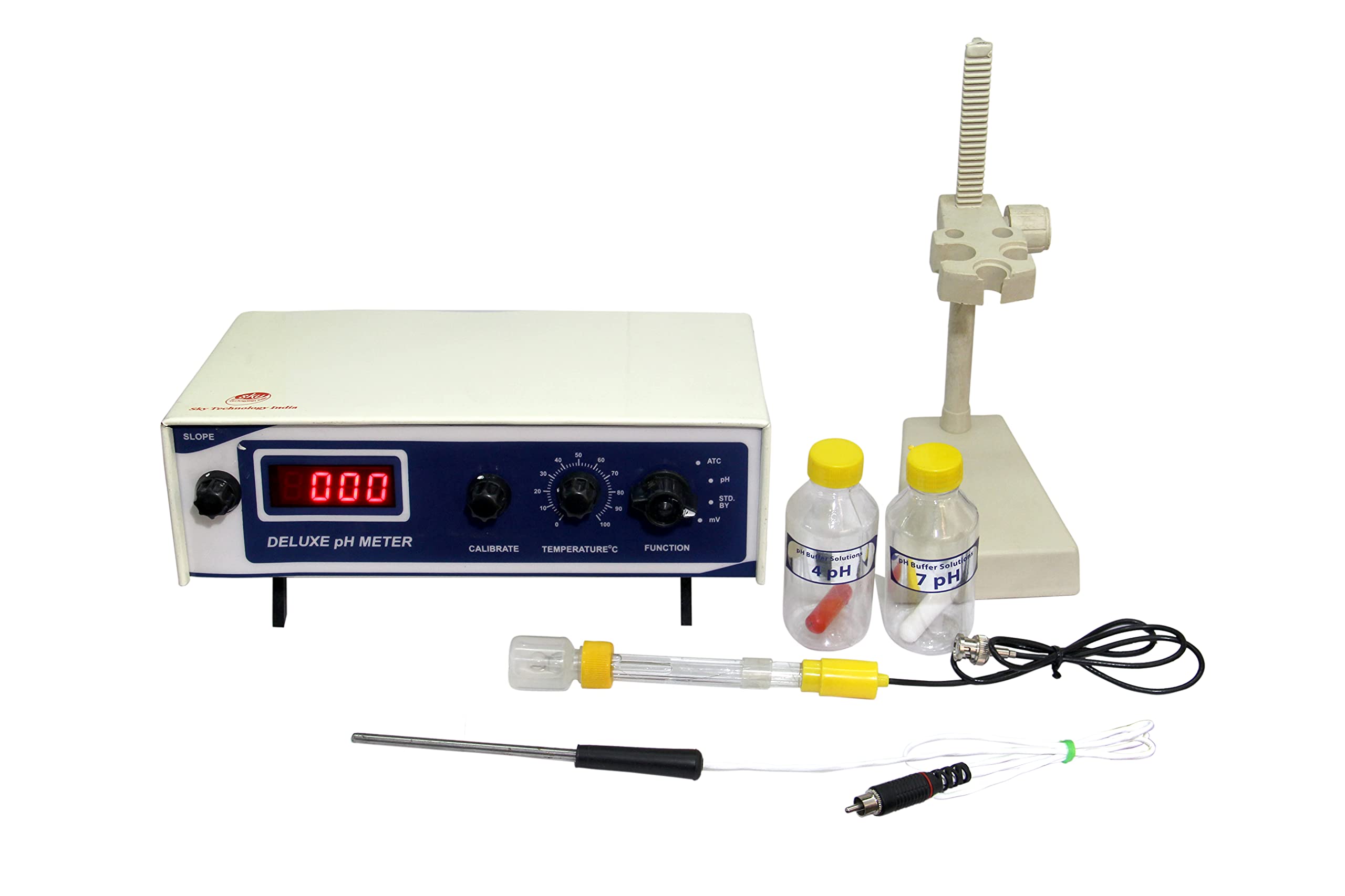 SKY TECHONOLOGY STI-468 Dulexe pH Meter Range 0-14 ph With Auto Temperature (B07L86BTJ2) Amazon Price History, Amazon Price Tracker