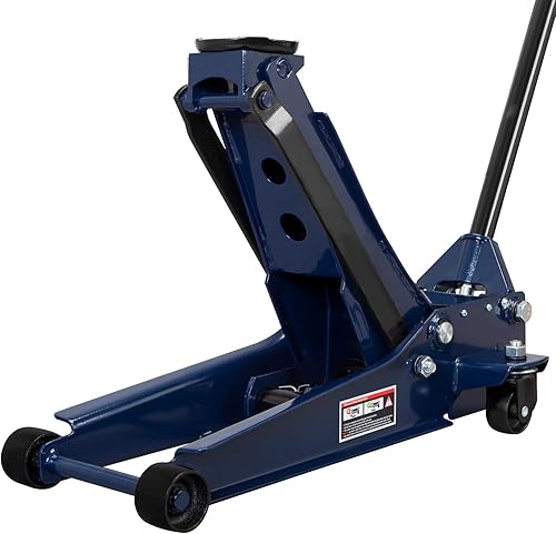 Miniatura 9 de TCE TCET825051 Torin - Gato hidráulico de bajo perfil con bomba de elevación rápida de un solo pistón capacidad de 25 toneladas 5000 libras color