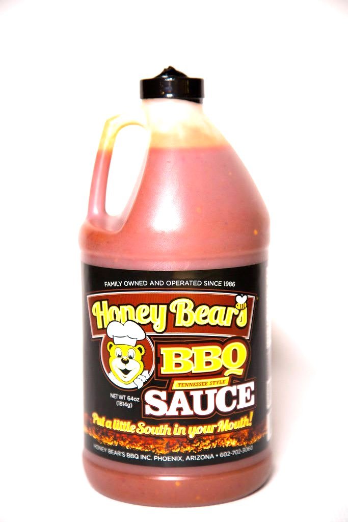 Honey Bear's BBQ Sauce, 1/2 Gallon, Tennessee flavored